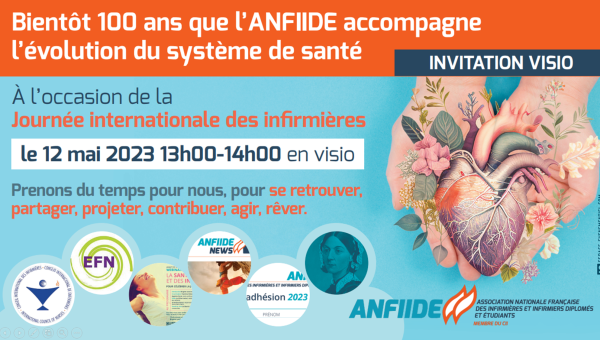 100 ans de l'ANFIIDE (Association Nationale Française des Infirmières et Infirmiers Diplômés et des Etudiants)